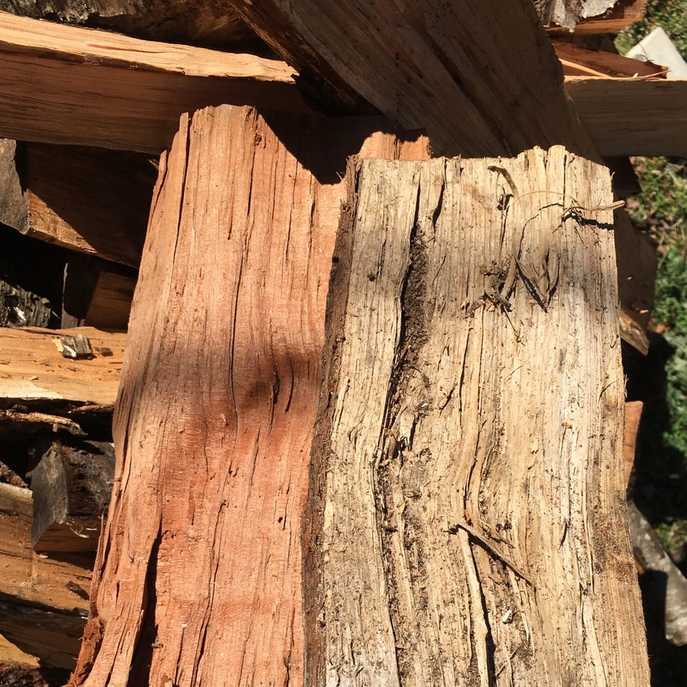 Cherry Red Oak hand split fire/cook wood